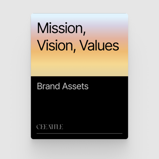Mission, Vision, Values (Project Brief)