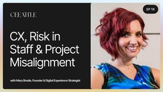 19. Founder & Digital Experience Strategist Mary Brodie on CX, Risk in Staff & Project Management
