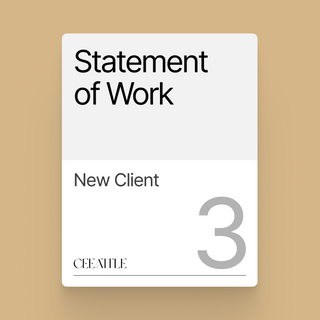 Statement of Work (SOW)