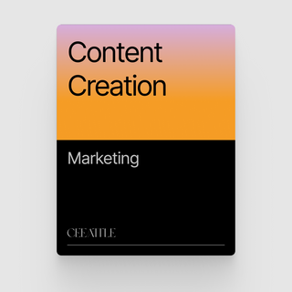 Content Creation (Project Brief)