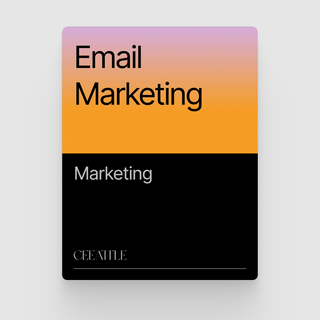Email Marketing (Project Brief)