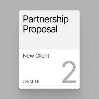 Partnership Proposal & Initial Quote